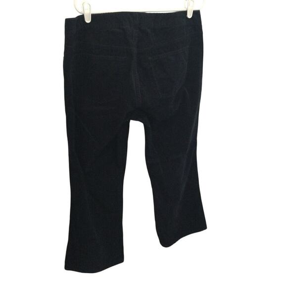 Talbots womens corduroy signature boot pants black 16W 16 preppy classic western - Picture 2 of 11